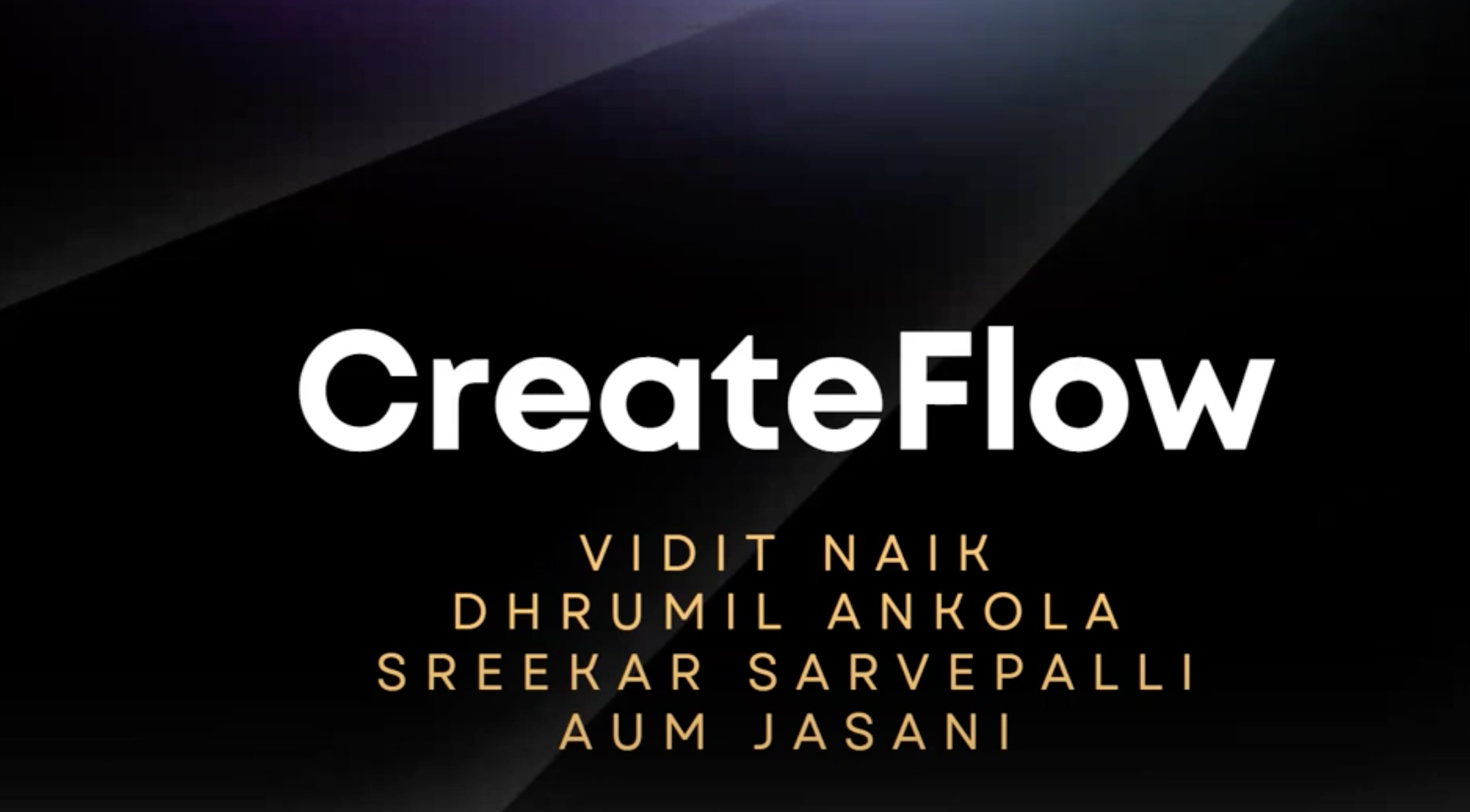 CreateFlow - CalHacks 11.0 screenshot